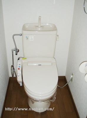 シャワー付暖房便座